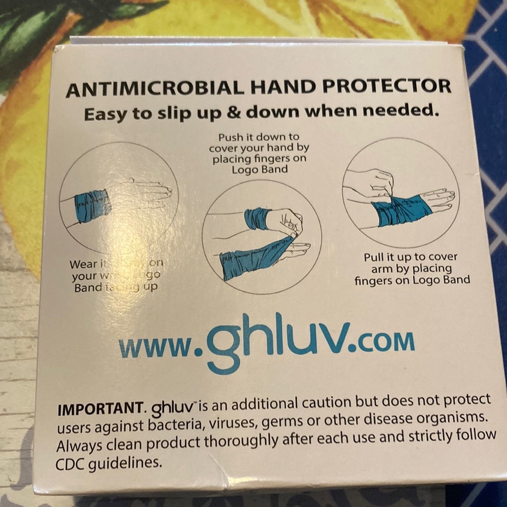 Reusable up to 30 washes New ghluv